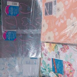 Wraping paper lot vintage birthday,  love and wedding
